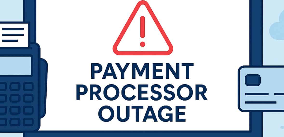 Credit card outage