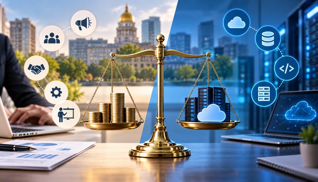 Comparison of standard service tax and computer data processing rate