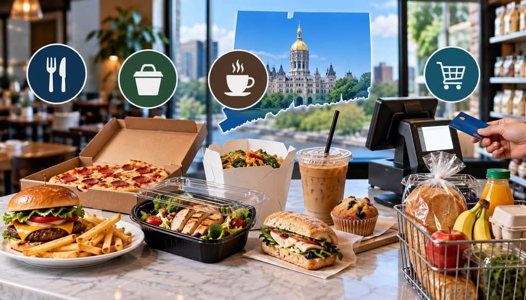 Connecticut prepared food tax on meals and takeout foods